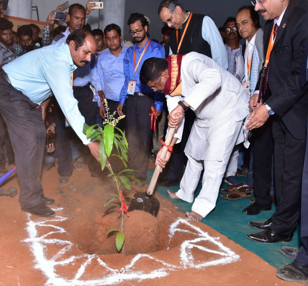 Tree Plantation by Hon’ble Minister