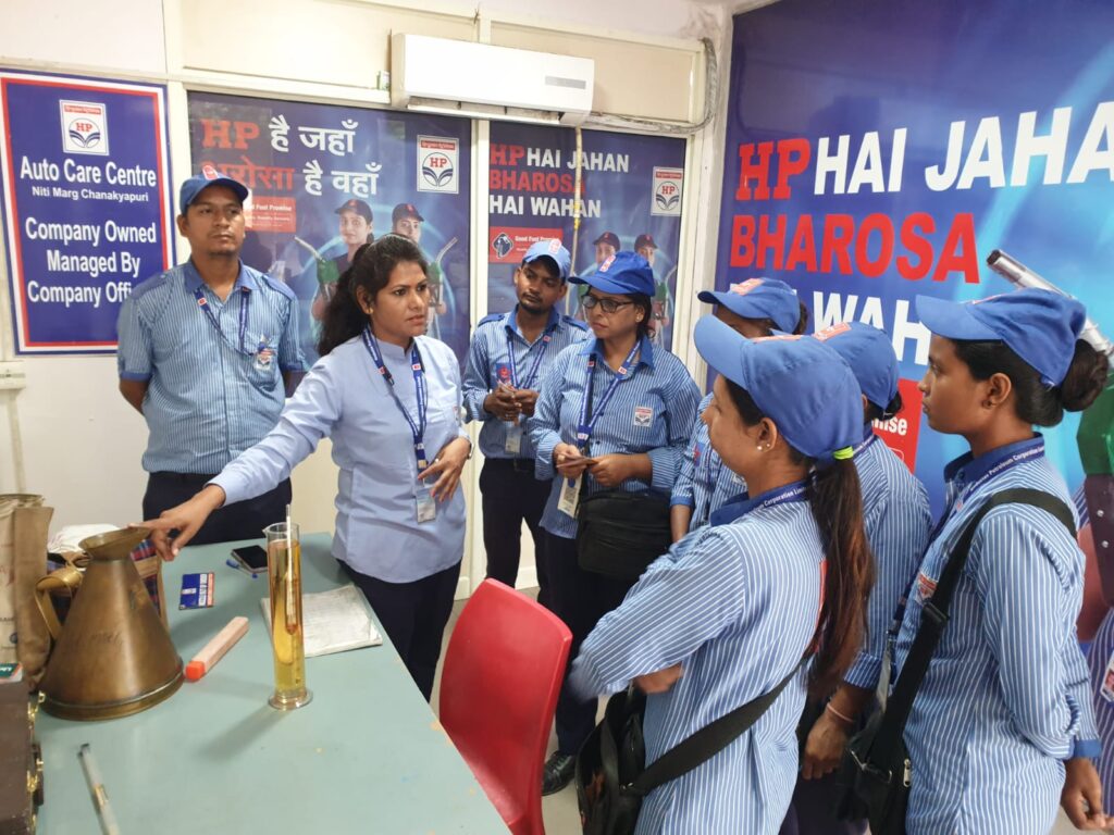 RPL PMKVY 4.0 Training at HPCL COMCO (Autocare Centre)- Niti Marg, New Delhi