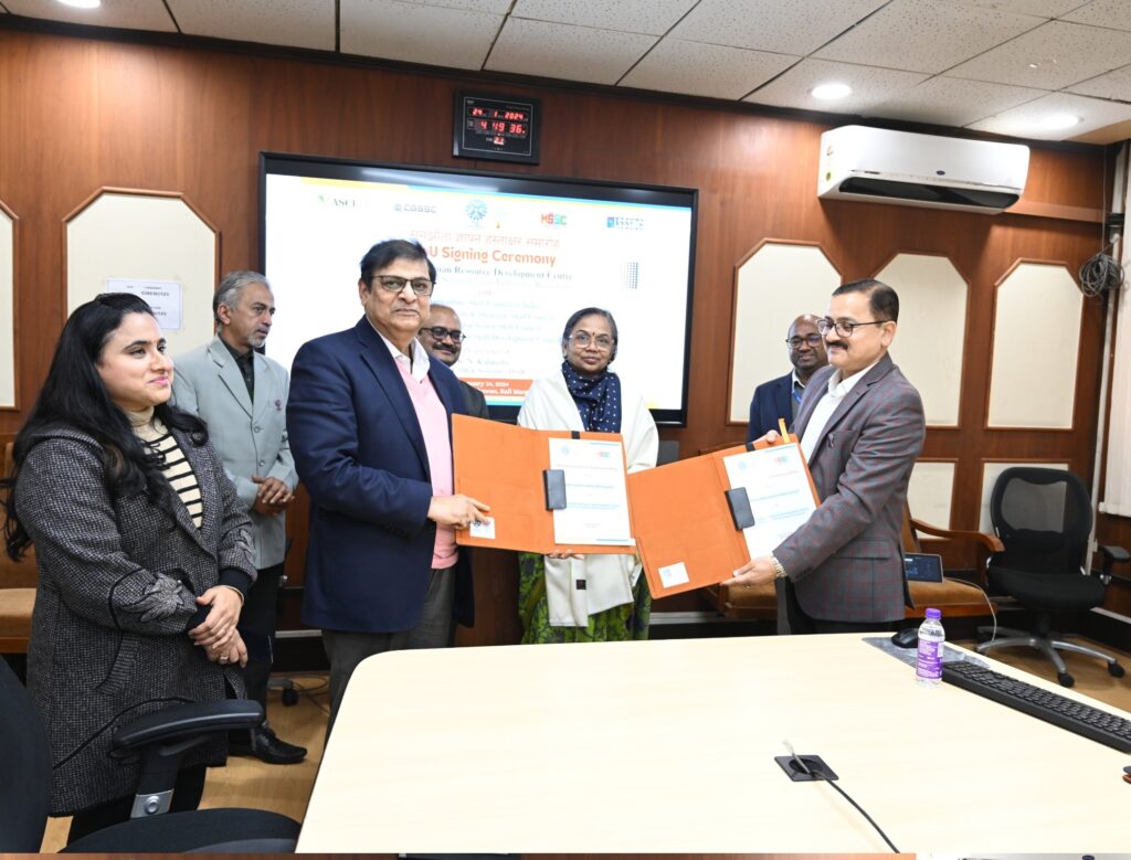 MoU with CSIR-HRDC